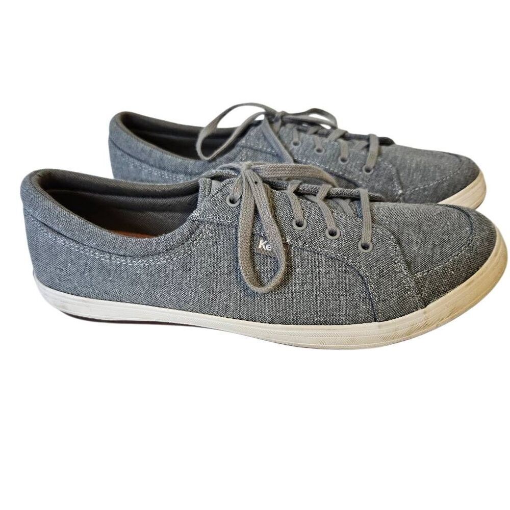 Keds Vollie ll womens gray comfort sneakers. Size 9.